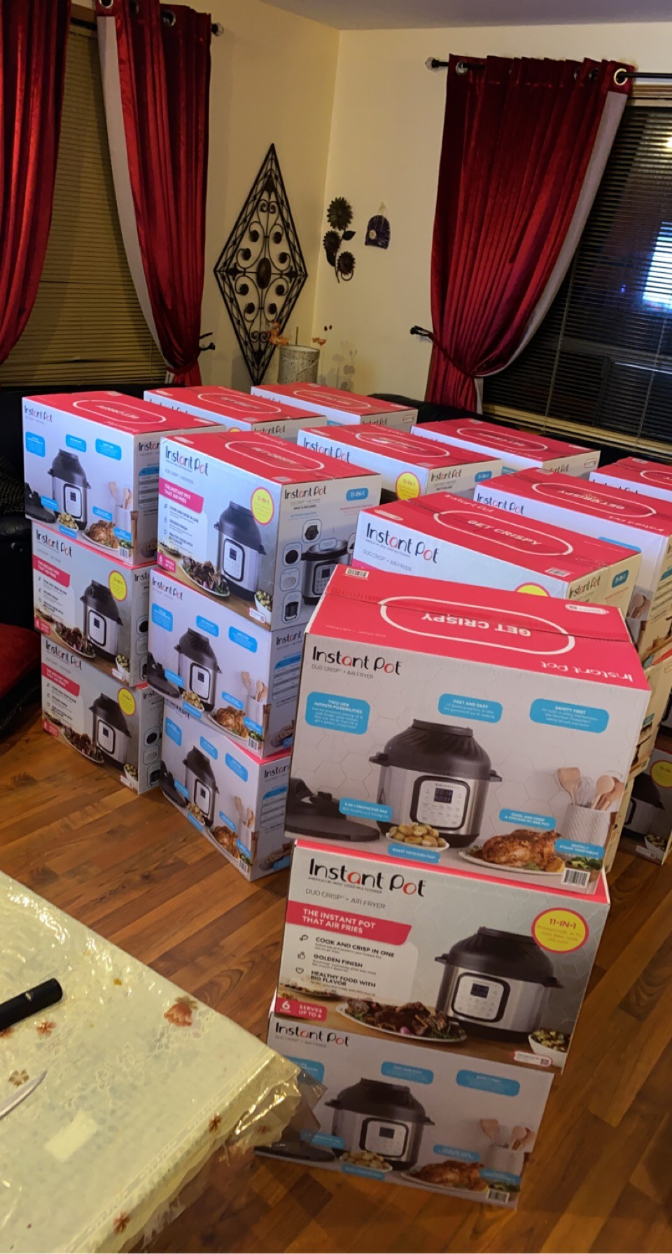 Home appliances inventory