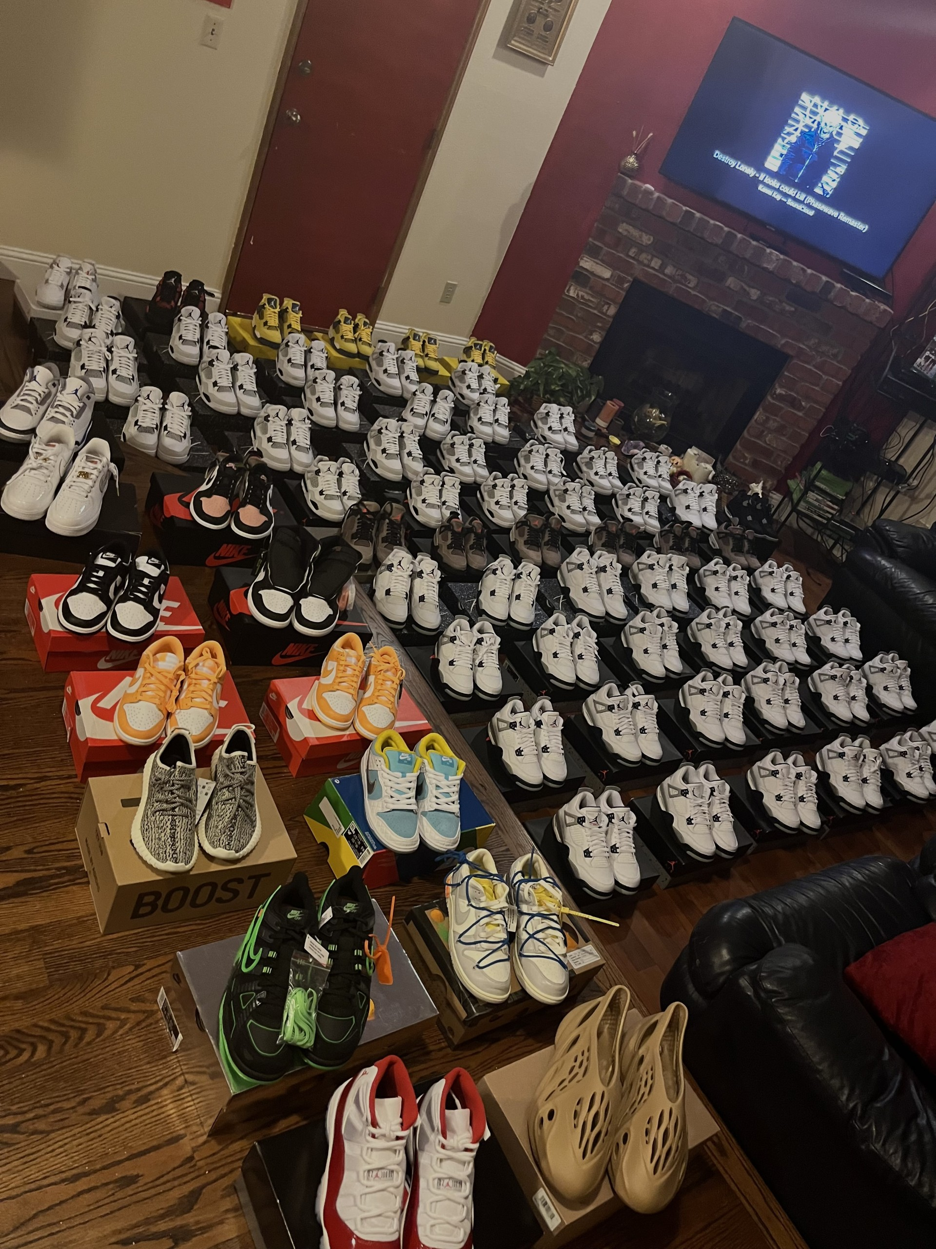 Sneaker inventory collection